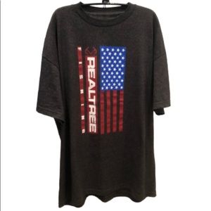 Realtree Men's Black Graphic T-Shirt